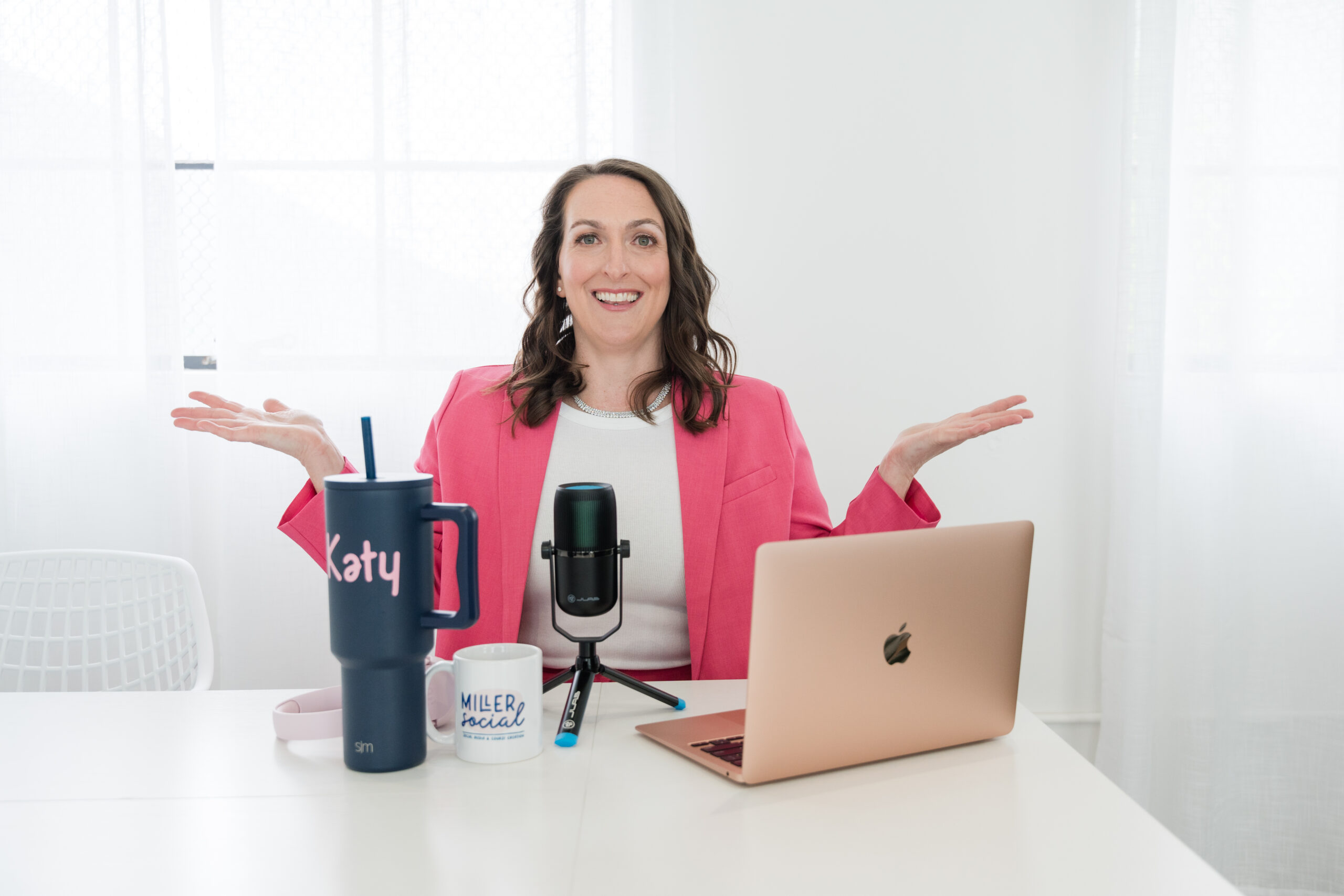 Woman with laptop